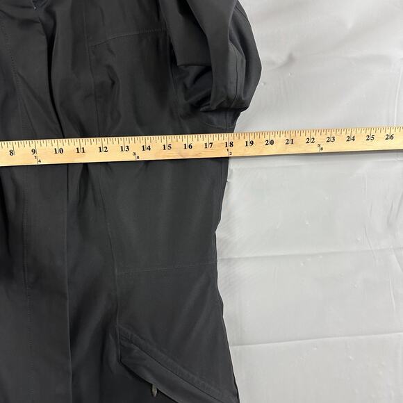 The North Face Coat Womens Small Hyvent Trench Long Waterproof Rain Jacket Black - Picture 12 of 16